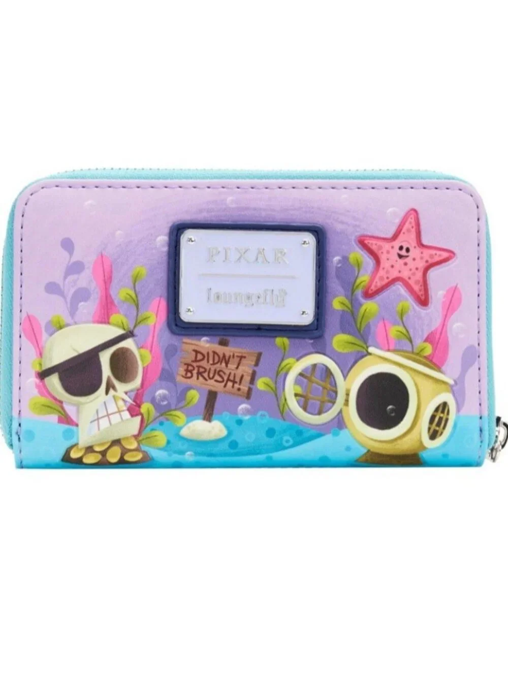 Loungefly Disney Pixar Moments Finding Nemo Fish Tank Zipper Wallet NWT